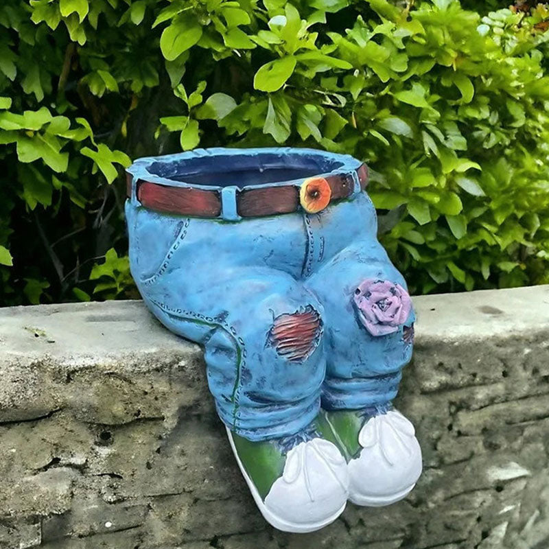 🌷Creative 3D Jeans Shaped Flower Pot