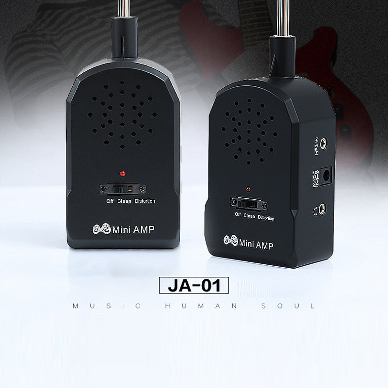 🔥 Mini Guitar Amp Pro 🎸 30W HD Sound 🔊20H Playtime 🔋Busking Ready 🌆