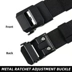 Automatic Buckle Stretch Nylon Belt For Men