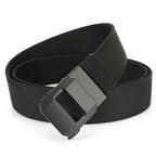 Automatic Buckle Stretch Nylon Belt For Men