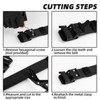 Automatic Buckle Stretch Nylon Belt For Men
