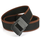 Automatic Buckle Stretch Nylon Belt For Men