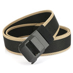 Automatic Buckle Stretch Nylon Belt For Men