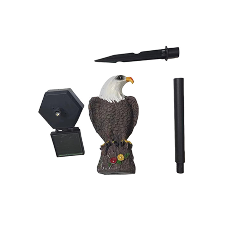 Outdoor Eagle Design Solar Powered Garden Stake Light