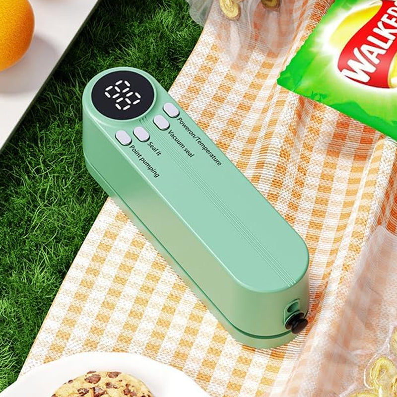 Portable Handheld Vacuum Food Preservation Packaging and Laminating Machine🍃