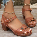 👡Women's Chunky Heel Sandals