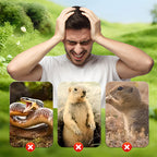 🌸 Solar Powered Waterproof Screw Mole Repellent