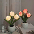 LED Tulip Night Light Flower Table Lamp🌷✨