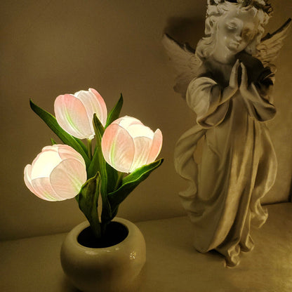 LED Tulip Night Light Flower Table Lamp🌷✨