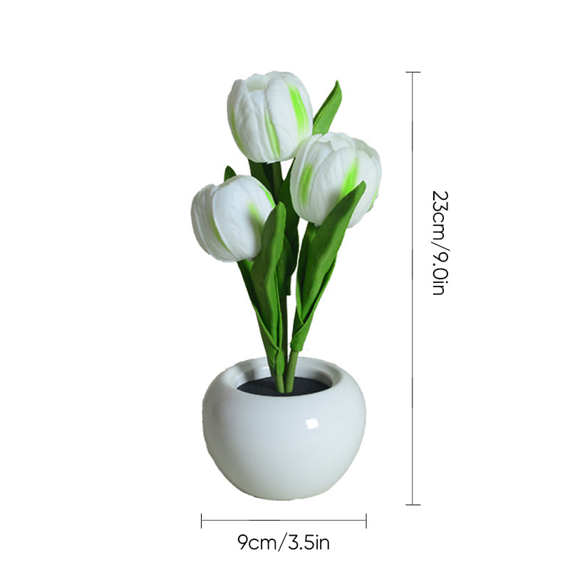 LED Tulip Night Light Flower Table Lamp🌷✨
