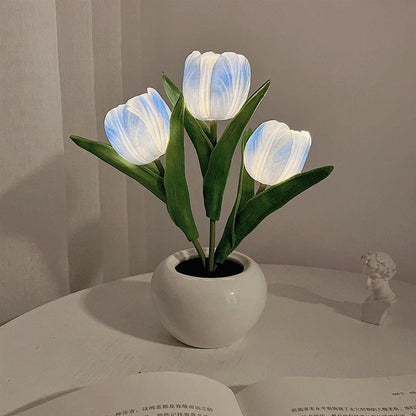 LED Tulip Night Light Flower Table Lamp🌷✨