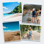 Floral Large Brimmed Sun Hat with Mask