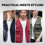 🔥Spring Sale🔥Men's Outdoor Breathable Multi-Pocket Vest
