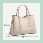 🌸Meet Mother's Day Discount 50%🌸Women's Elegant Embroidered Lily Handbag Gift Box