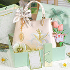 🌸Meet Mother's Day Discount 50%🌸Women's Elegant Embroidered Lily Handbag Gift Box