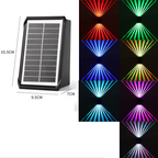 ⌛ Outdoor Waterproof 4 LED Solar Wall Decorative Spotlight