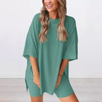 🍧💞Women's Summer Casual Loose Two-piece Set