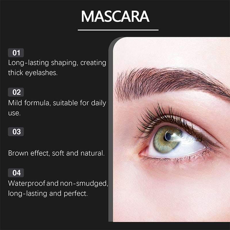 💕Natural Long Lasting Waterproof & Sweatproof Brown Mascara🎁