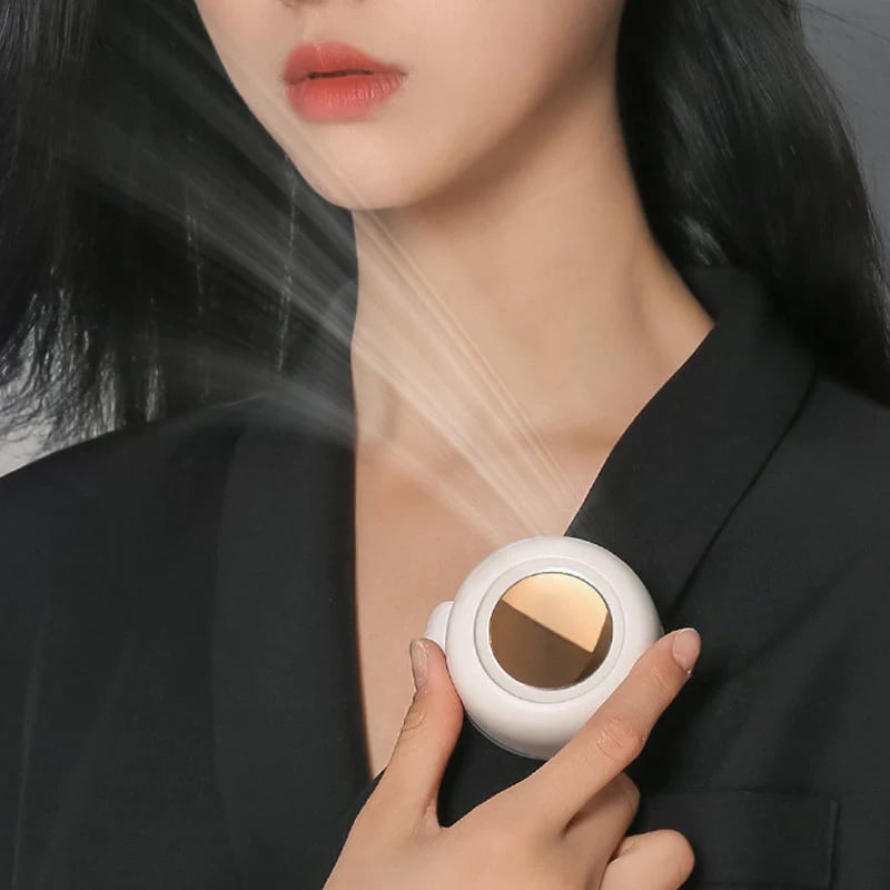 🎁Summer Big Sale-50% OFF⏳Small Whirlwind Clip Waist Neck Fan🌬️❄️