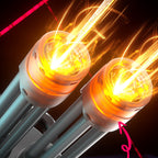 💥Double Barrel Gatling Electric Water Gun Set