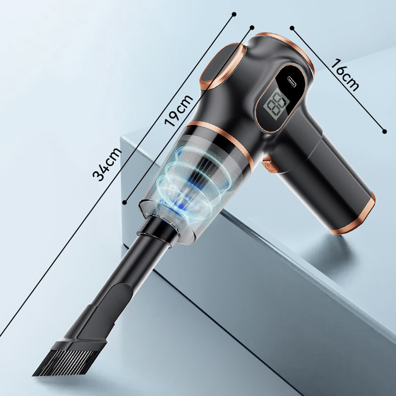 🌪️4 Combination 1 Powerful Rechargeable Car Vacuum Cleaner