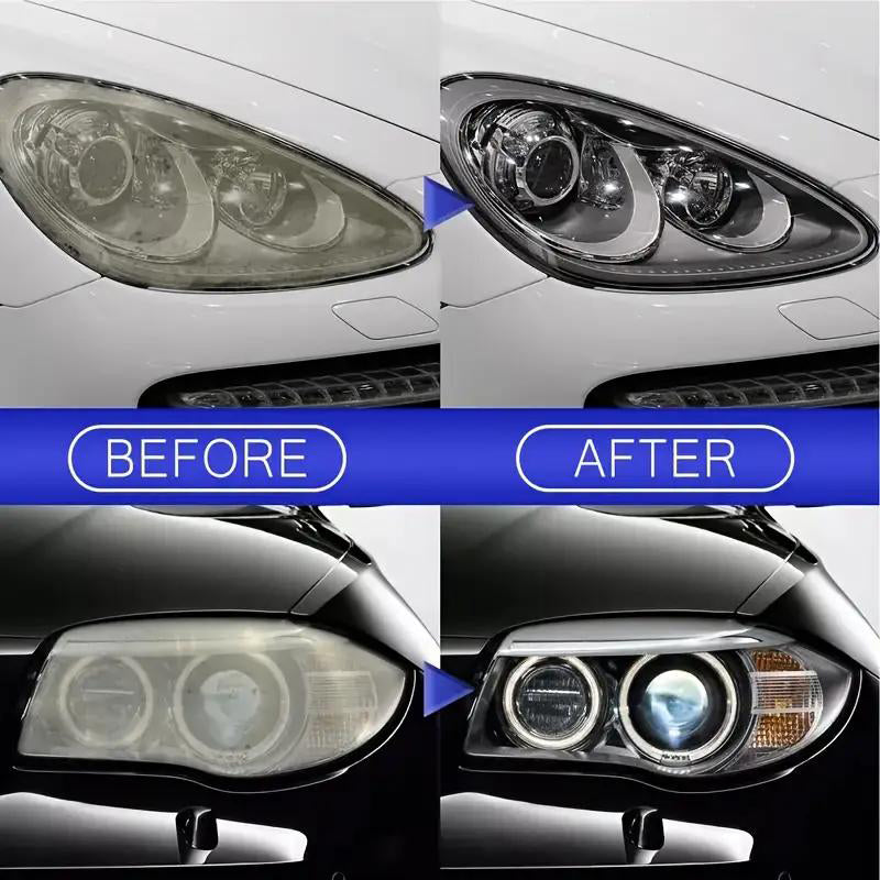 🔥🚘Automotive Headlamp Restoration Fluid Kit