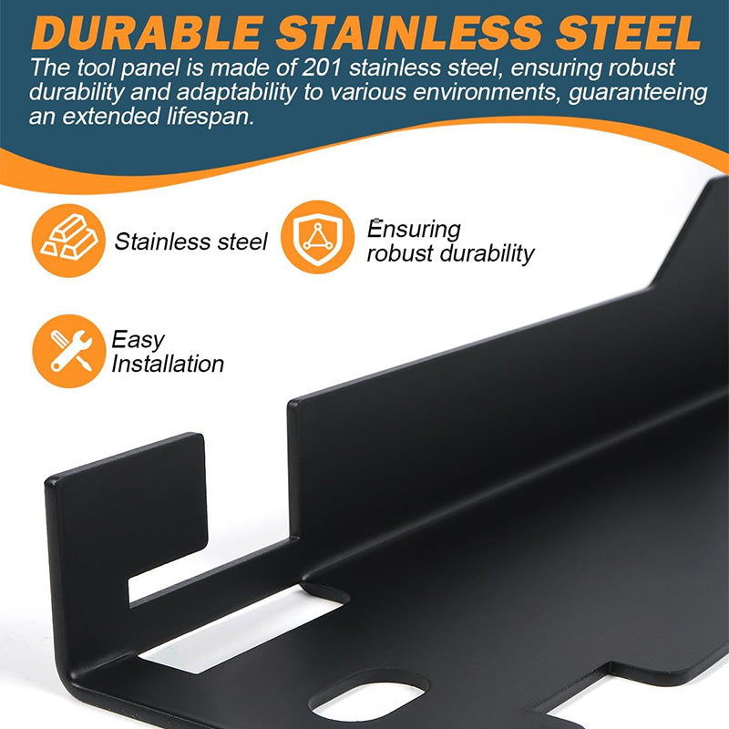 🔥Garage Essential: Anti-Slip Wheel Alignment Plate - Premium Stainless Steel