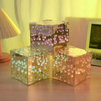 🎁🎄Magic Cube DIY Tulip Mirror Light