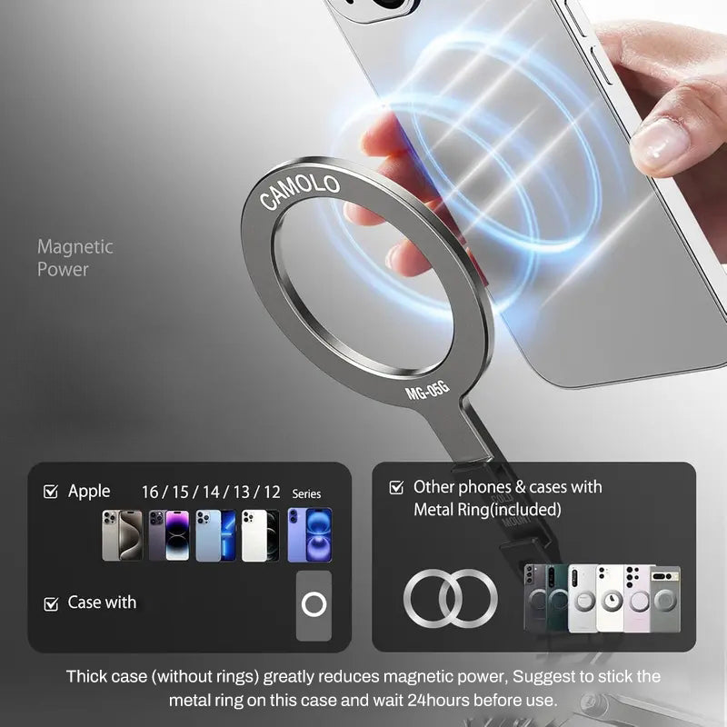 Multifunctional Magnetic Phone Tripod Stand