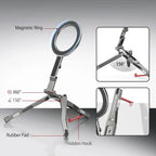 Multifunctional Magnetic Phone Tripod Stand