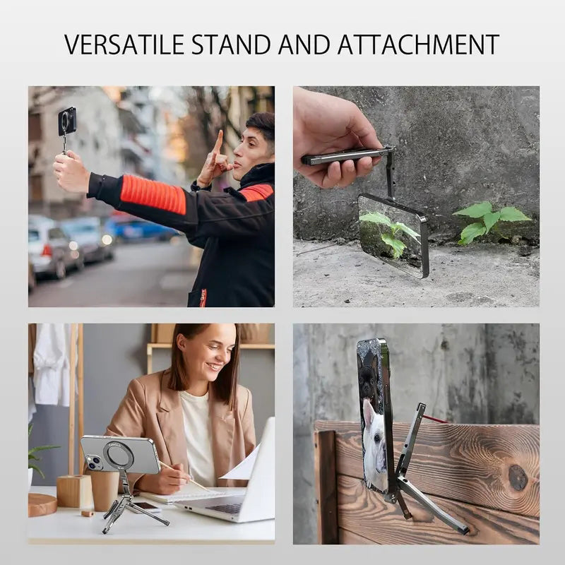 Multifunctional Magnetic Phone Tripod Stand