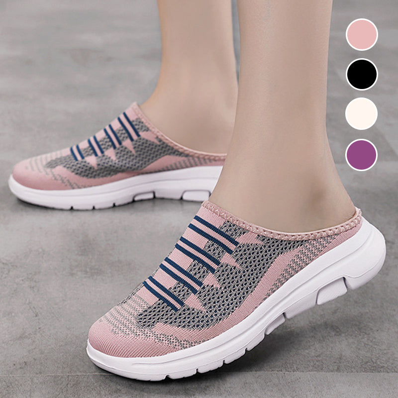 Comfortable & Breathable Closed-Toe Slide Slippers