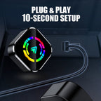 2-in-1 Draadloze Adapter voor iPhone & Android Auto