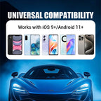 2-in-1 Draadloze Adapter voor iPhone & Android Auto