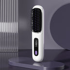🎁Wireless Ceramic Heating Hair Straightening Comb