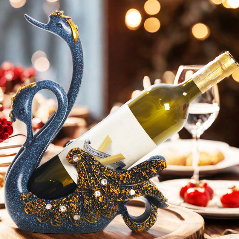 🔥Hot Sale🔥Swan Wine Bottle Holder Rack