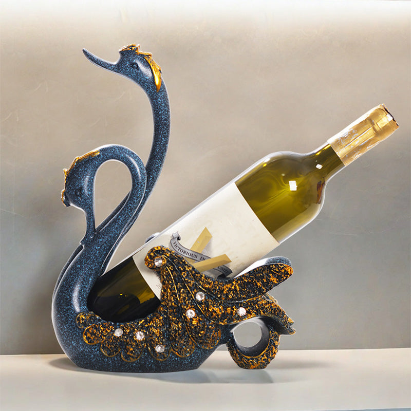 🔥Hot Sale🔥Swan Wine Bottle Holder Rack