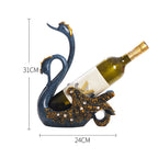 🔥Hot Sale🔥Swan Wine Bottle Holder Rack