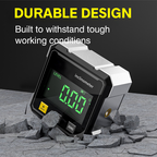 📐4-Side Magnetic Digital Angle Gauge with Laser