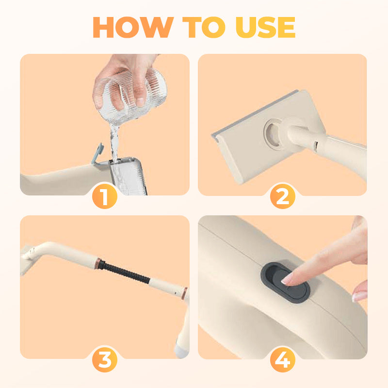 Multifunctional Handheld Steam Cleaner With Attachments