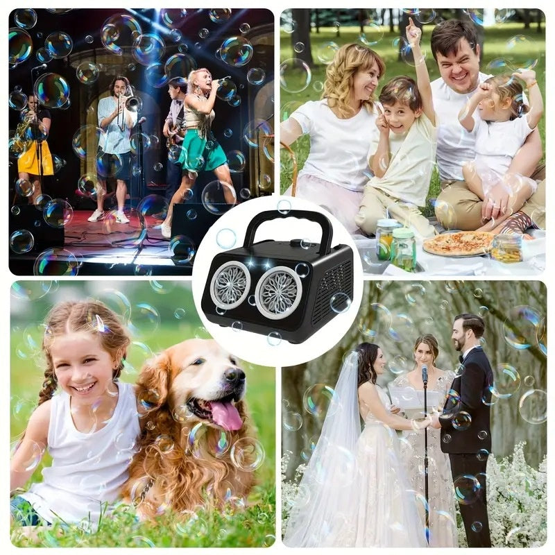 Handheld Multi-Hole Bubble Machine