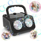 Handheld Multi-Hole Bubble Machine
