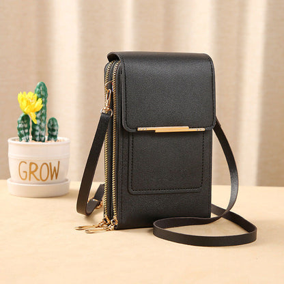 Women's Touch Screen Messenger Bag – Smart Phone Charging, Anti-Theft & Water-Resistant