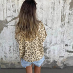 Women's Soft Casual Leopard Print Shirt