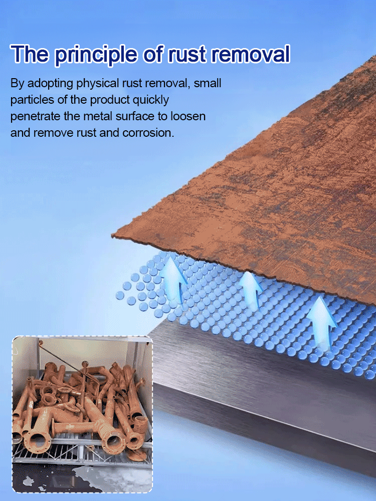 💥 Buy 3 Get 1 Free🔥 Highly Concentrated Rust Remover For Steel & Iron