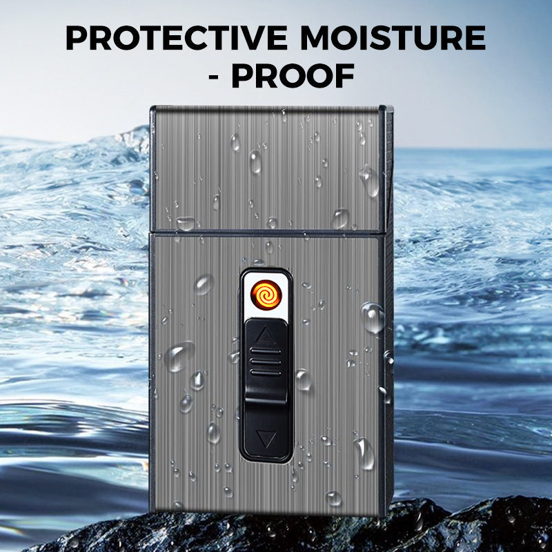 🚬🔥2025 Hot Sale 🔥Cigarette Case with Lighter