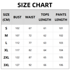 Women’s Elegant Printed V-Neck Tops ＆ Pants 2-Piece Set