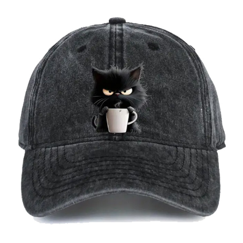 🐱Cute Black Cat Vintage Baseball Cap