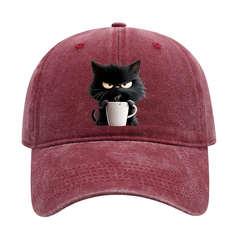 🐱Cute Black Cat Vintage Baseball Cap