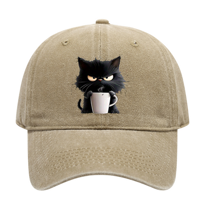 🐱Cute Black Cat Vintage Baseball Cap